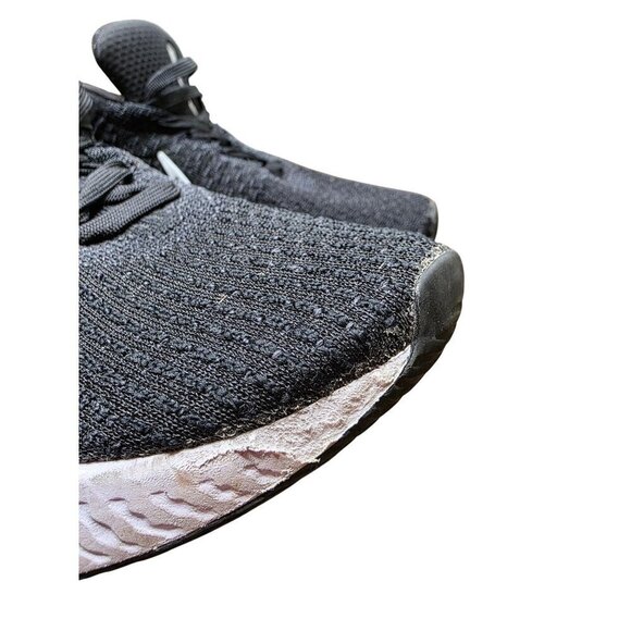 Nike React Infinity Run Flyknit 3 FK Size 9 Black White Running Women Shoe Sneak - Picture 9 of 16